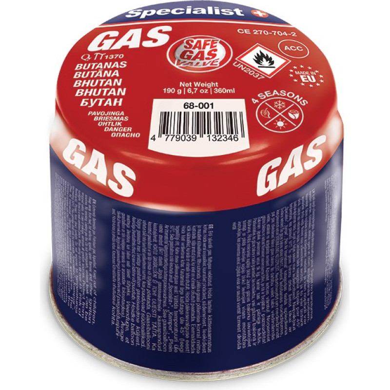Specialist+ butāna gāzes 190 g