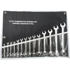 Changlu  Combination wrench set 14pcs (6-24mm)