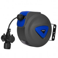 Cable reel with auto-retraction 10m 3Gx1.5mm 250V