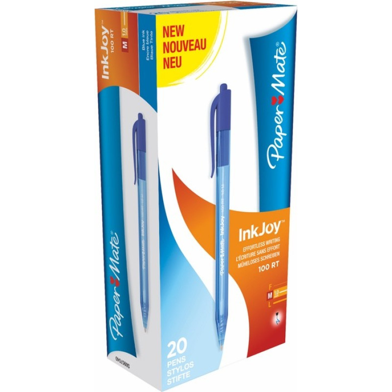 Papermate Pildspalva zils Ink Joy RT M 20 gab.