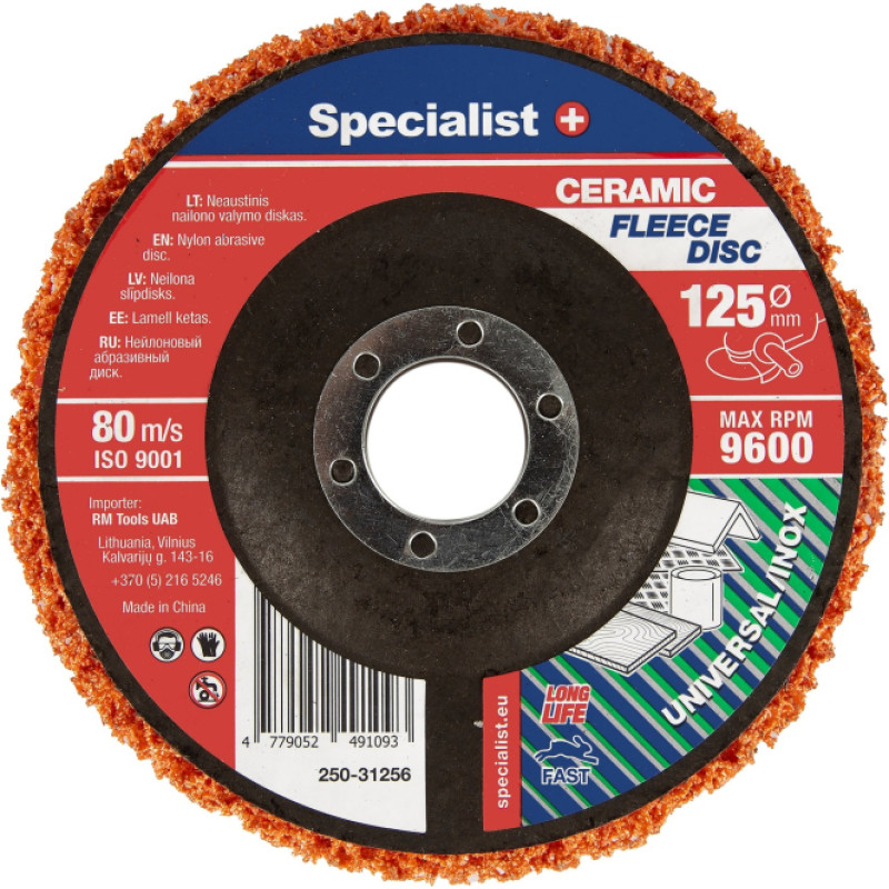 Specialist+ neilona tīrīšanas disks PREMIUM, 125 mm