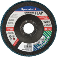 Specialist + vēdekļveida slīpēšanas disks ZK120, 125 mm