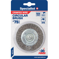 Specialist Cutting, grinding accessories / Wire brushes / Specialist + wire grinding discs with shank