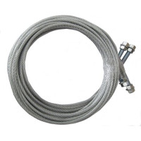 Tērauda trose (2gab) hidrauliskajam pacēlājam. Rezerves daļa