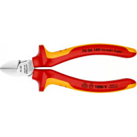 Knipex  Diagonālās griešanas knaibles, rūpnieciski izolētas 140mm (1000V)
