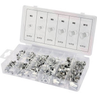 Aluminium nut rivets M3-M10, 150pcs