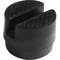 Rubber jack pad Ø51mm for welding seam, reinforced