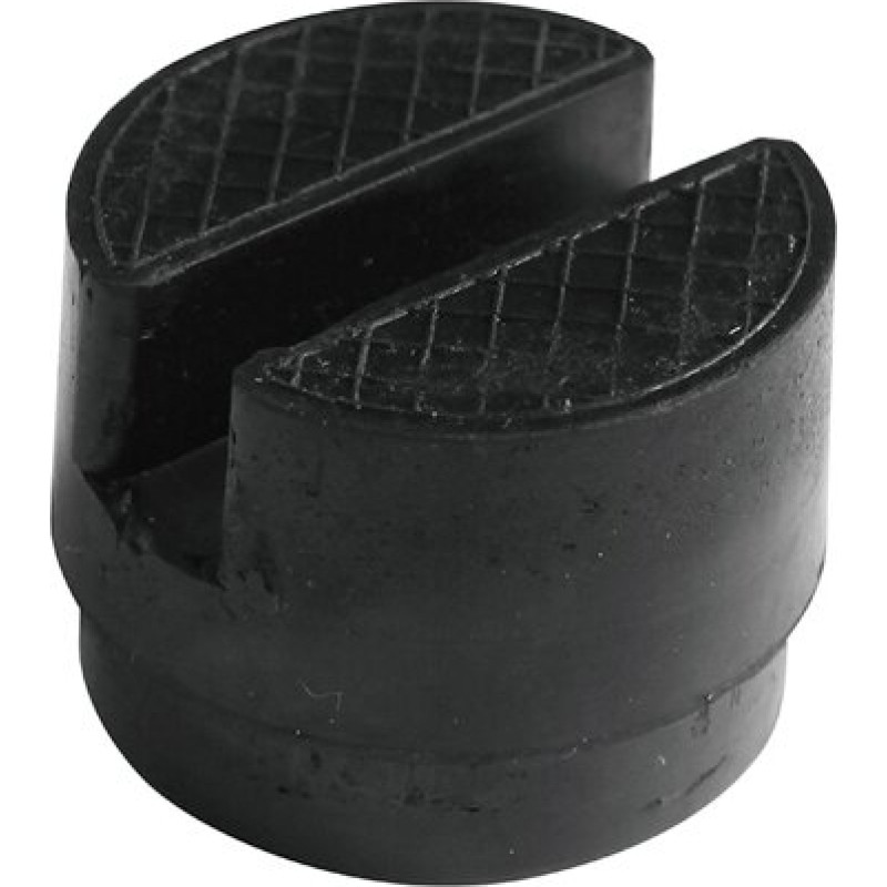 Rubber jack pad Ø51mm for welding seam, reinforced