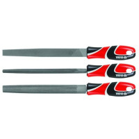 Yato Tērauda vīles #2 komplekts 3gab.