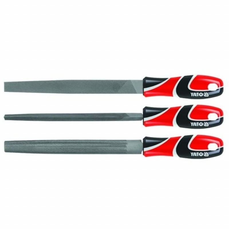Yato Steel files #2 set 3pcs.