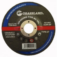 Grassland Grinding wheel 125x6.0x22.2  27. Metal and steel