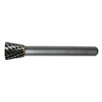 Carbide rotary burr shape N inverted cone / Ø6 x 7mm