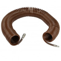 Air recoil hose with quick coupler Ø8 x 12mm, 20m