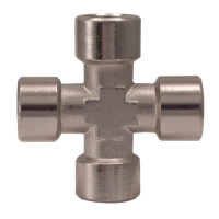 Omg Ghiotto '+' type connector F. Internal thread 4-way / 1/8