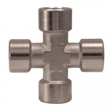 Omg Ghiotto '+' type connector F. Internal thread 4-way / 1/8