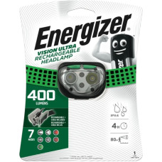 Energizer Galvas lukturis, 400 lm, uzlādējams, VISION ULTRA, ENERGIZER