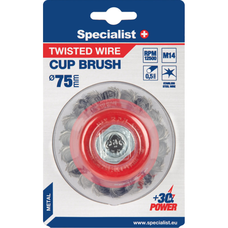 Specialist Cutting, grinding accessories / Wire brushes / Specialist + wire grinding cups