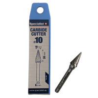 Specialist + cietmetāla frēze SKM, 10 x 20 x 6 mm