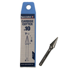 Specialist + cietmetāla frēze SKM, 10 x 20 x 6 mm