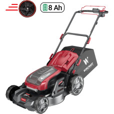 Worcraft Li-ion Cordless brushless lawn mower self-propelled WORCRAFT  40V (20V x 4 pcs 8.0Ah batteries)