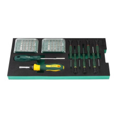 Sata Tray. Bits, bit driver and presicion screwdriver set 71pcs