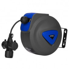 Cable reel with auto-retraction 15m 3Gx1.5mm 250V
