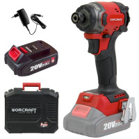 Worcraft Li-ion Brushless Cordless Impact Driver 1/4'' HEX 20V (BMC)