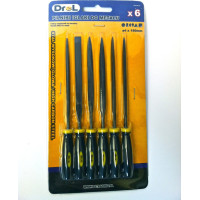 Drel Metāla vīles, mini, 6 gb.