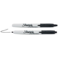 Sharpie Marķieris Sharpie Retractable melns