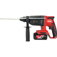 DCK Bezvada bezsuku perforators SDS+ 2,8J, 20V, KDZC04-24FK, DCK (2x5,0Ah akumulatori, lādētājs)