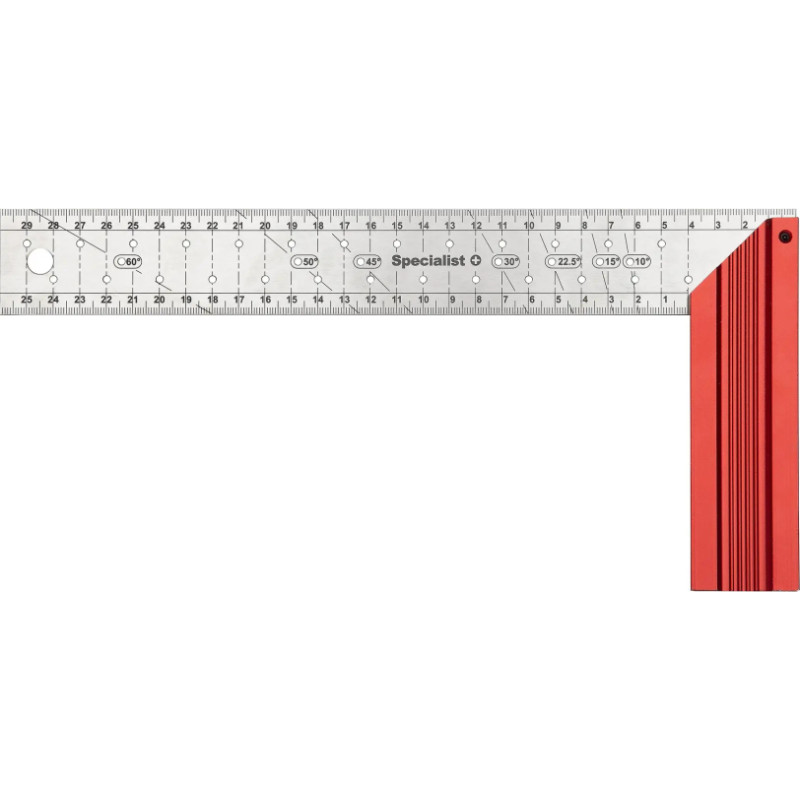 Specialist+ Nerūsējošā tērauda leņķmērs, 300 mm, SPECIALIST+