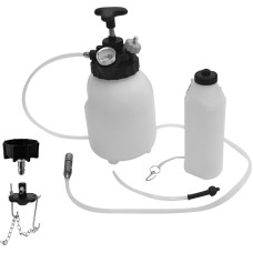 Multi-functional manual brake bleeder with ATF filler system