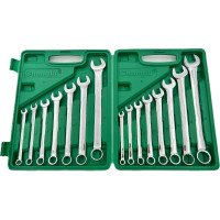 Changlu  Combination wrench set 15pcs (8-24mm)(BMC)