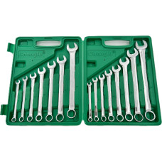 Changlu  Combination wrench set 15pcs (8-24mm)(BMC)