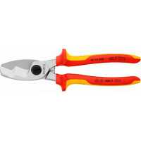 Knipex  Cable shears insulated VDE 200mm KNIPEX