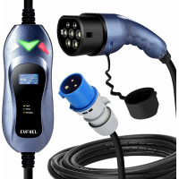 Mobile EV charger 3.6kW 16A EVFUEL Type 2