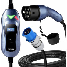 Mobile EV charger 3.6kW 16A EVFUEL Type 2