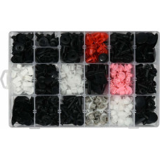Yato Plastmasas push-Type klipu sortiments (360gab) Toyota Lexus