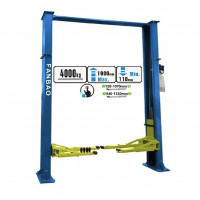 Two post lift with electromagnetic release 4.0t, 380V H3833mm