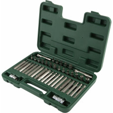 Sata Screwdriver bit set 42pcs (IMBUS, TORX,SPLINE)