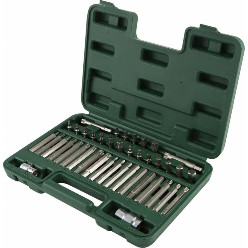Sata Screwdriver bit set 42pcs (IMBUS, TORX,SPLINE)