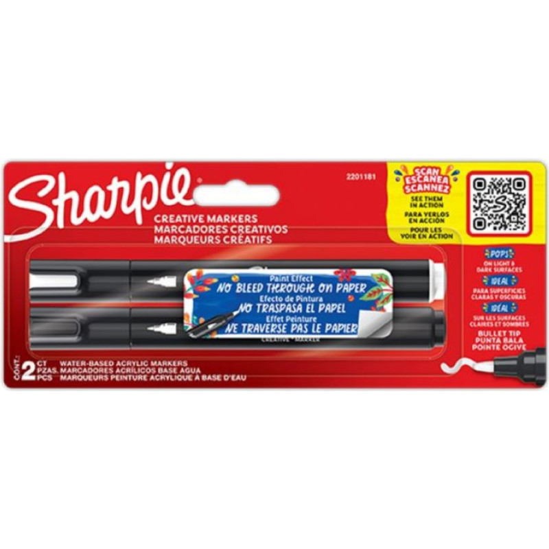 Sharpie Radošo marķieru komplekts, SHARPIE, 2 gab.