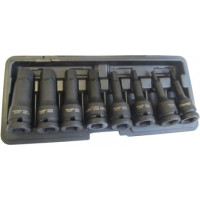 Changlu  1/2" Dr. Dziļās uzgaļa ligzdas trieciena komplekts (HEX) 8gab.