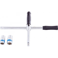 Kingroy 4 way lug wrench set 1/2"+sockets 17, 19, 21, 23mm