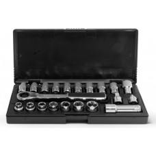 Sata 3/8" Dr. Socket set 21pcs.