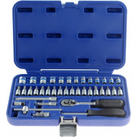 Kingroy 1/4" ligzdas komplekts 38gab.