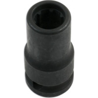 Ellient Tools 1/2" Dr. Bremžu suporta trieciena ligzda (7 punktu) QKX3