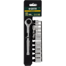 Sata 1/4" ligzdas komplekts 13gab