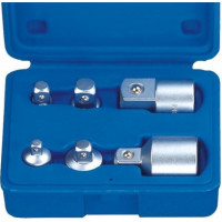 Kingroy 1/4" + 3/8" + 1/2" + 3/4" Dr. Adaptera komplekts 6gab.