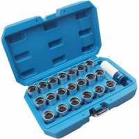 Audi riteņu skrūvju bloķēšanas ligzdu komplekts 21gab